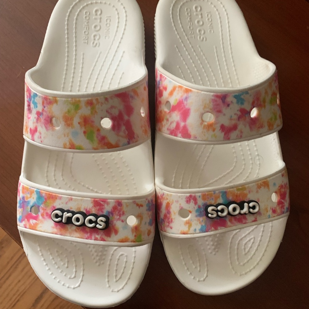 NWOT Crocs Unisex' Colorful Slide Sandals